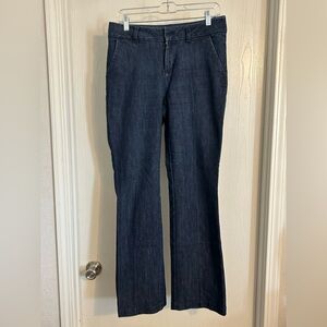Coldwater Creek Dark Blue Flare Jeans